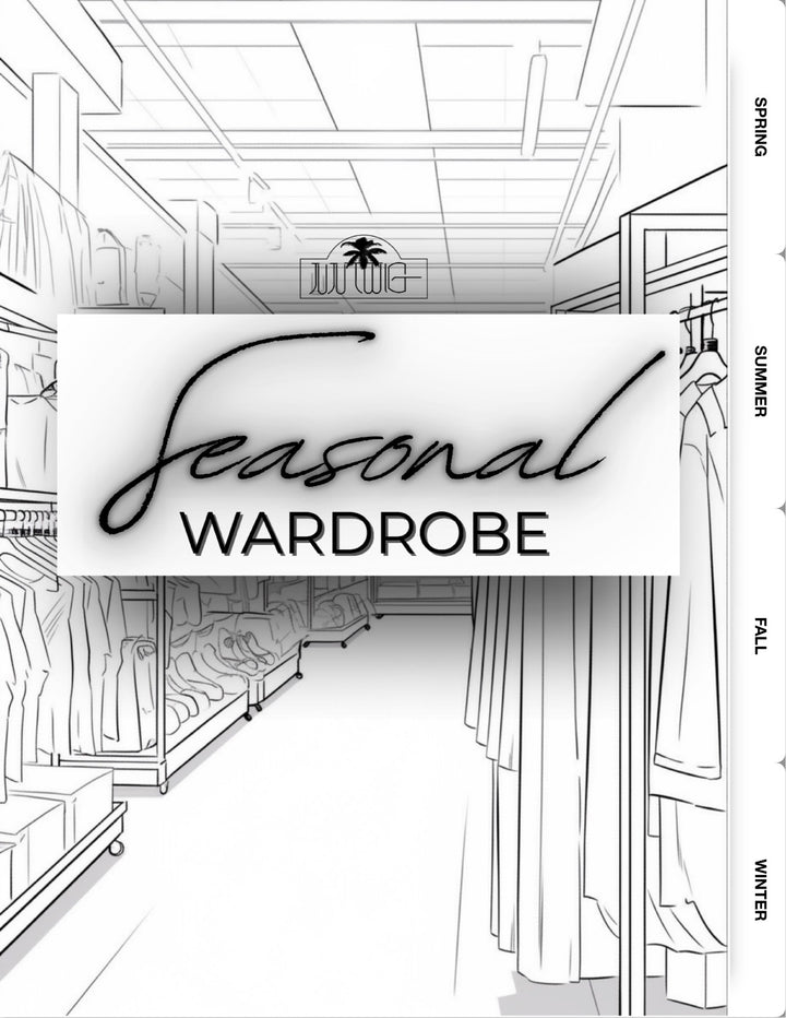 Seasonal Planner | Digital Shopping Planner | iPad GoodNotes Planner | Seasonal Outfit Organizer | Digital Download