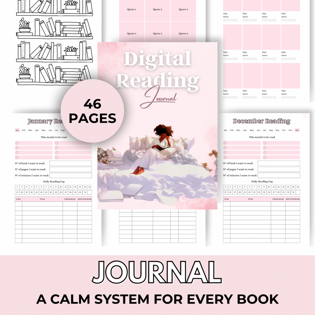 DIGITAL READING JOURNAL | PINK